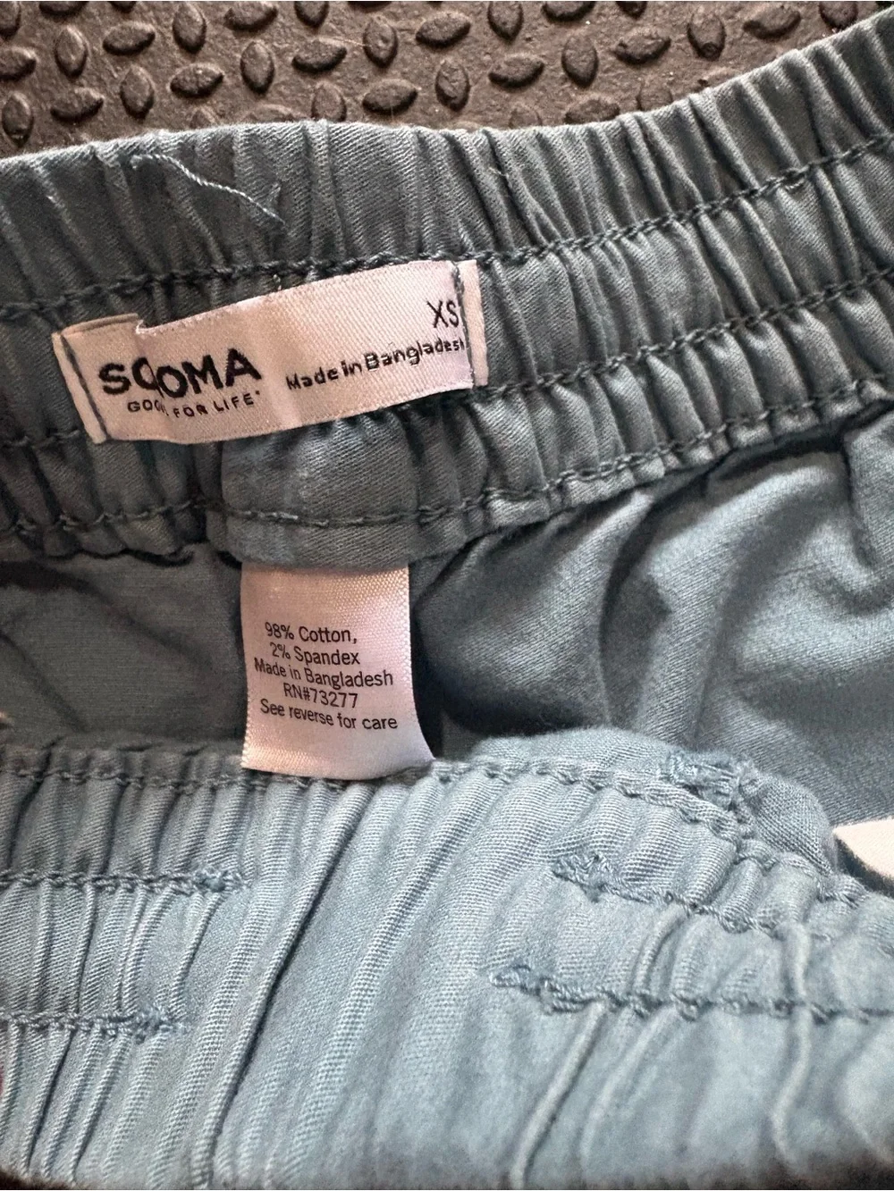 Soma Men's Light Gray Shorts with Drawstring